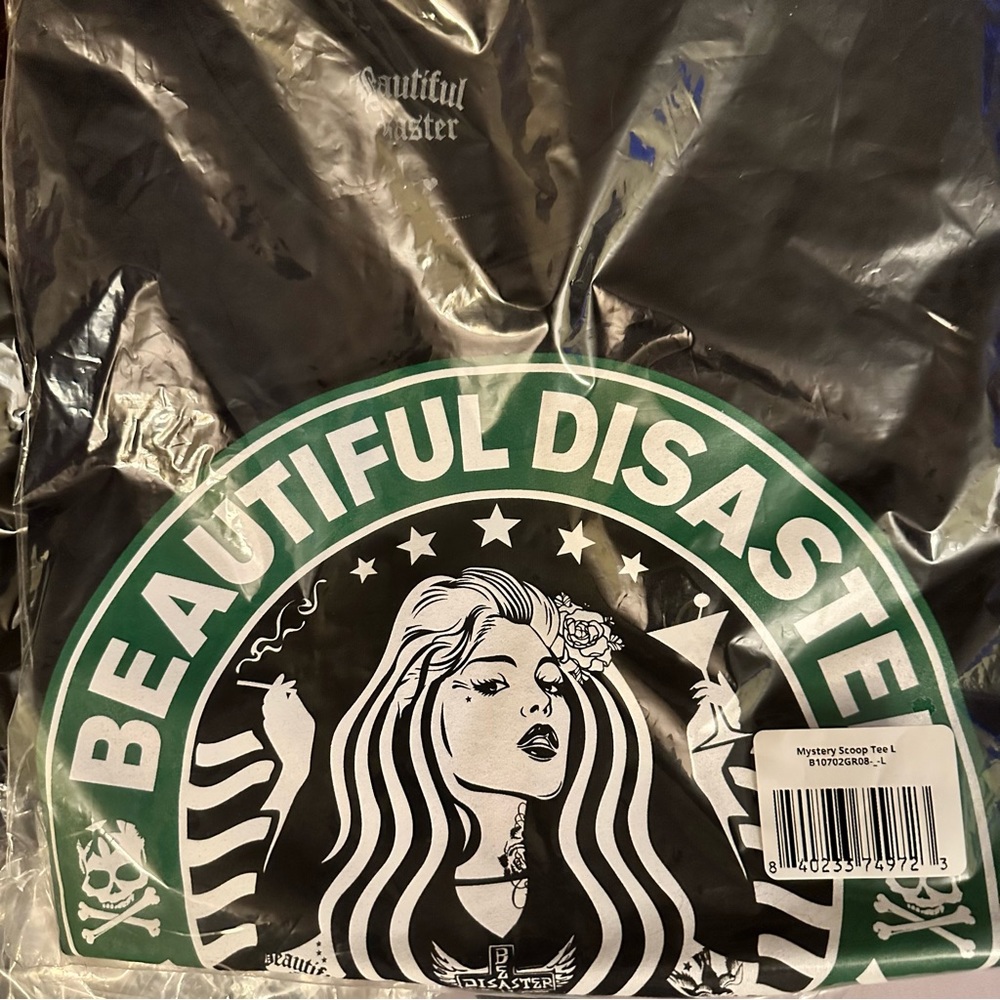 ****SOLD****Beautiful Disaster tee